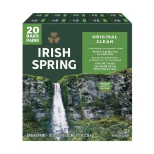 Irish Spring Deodorant Soap Pack of 20