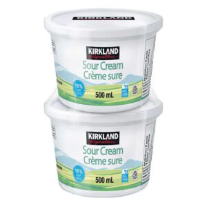 Kirkland Signature 18 % Sour Cream 2x500ml