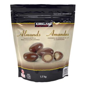 Kirkland Signature Chocolate Covered Almonds 1.5kg