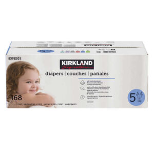Kirkland Signature Diapers Size 5 168 count