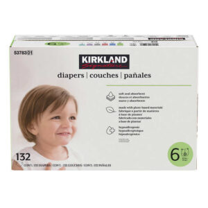 Kirkland Signature Diapers Size 6 132 count