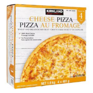 Kirkland Signature Frozen Cheese Pizza Pack of 4