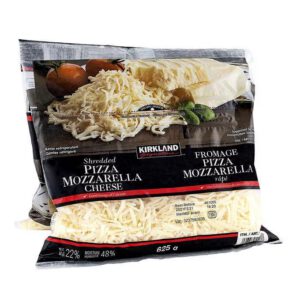 Kirkland Signature Shredded Pizza Mozzarella Cheese 2x625g