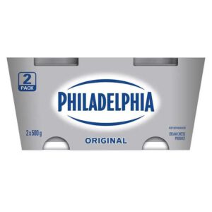 Philadelphia Cream Cheese 2x500g