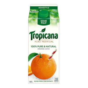 Tropicana Pure Premium Homestyle Orange Juice 4x1.89L