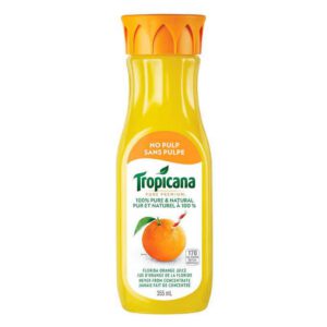 Tropicana Pure Premium Orange Juice 12x355ml