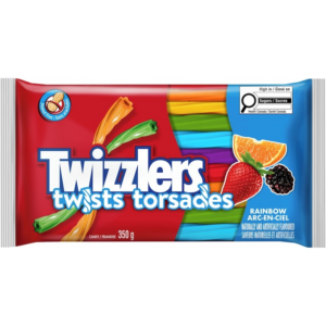 Nibs Rainbow Twists 350 g