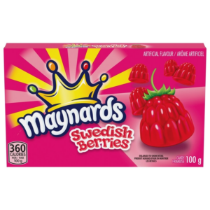 Swedish Berries Candy, Gummy Candy, Candy Box, perfect for road trips, movie nights, office snacks 100 g