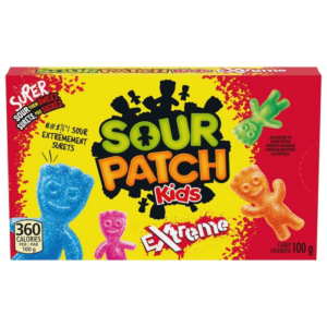 Sour Patch Kids Extreme Candy, Sour Candy, Gummy Candy, Candy Box 100 g