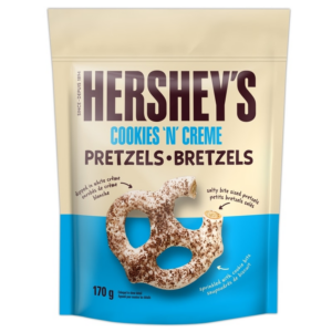 Cookies' N' Creme Coated Pretzels 170 g