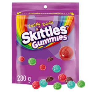 Wild Berry Gummy Candy, Sharing Bag 280 g
