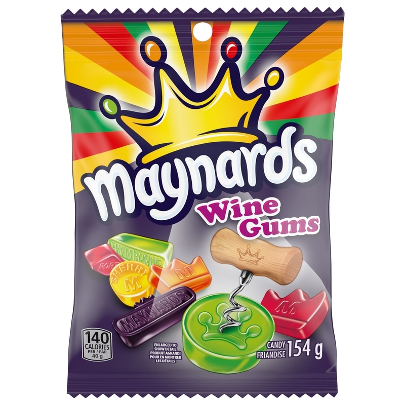 Wine Gums Candy, Gummy Candy 154 g