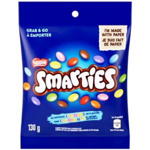 Smarties Candy Coated Milk Chocolate Pouch 130 g