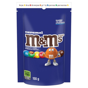 Caramel Milk Chocolate Candies, Sharing Bag 155 g