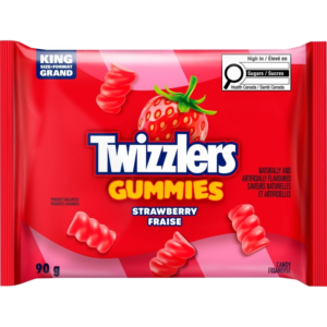 Gummies Candy Strawberry King Size 90 g