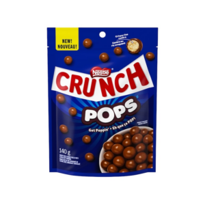 Crunch Pops, Crispy Rice Centre, Milk Chocolaty Coating 140 g