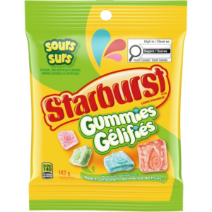 Sour Gummy Candy, Sharing Bag 142 g