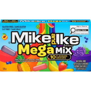 Chewy Assorted Fruit Flavoured Candies Mega Mix 120 g