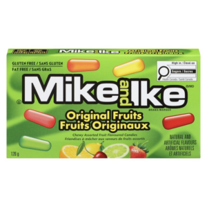 Chewy Assorted Fruit Flavoured Candies Original Fruits 120 g